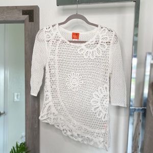Hearts of Palm Petite knit sweater size PL
